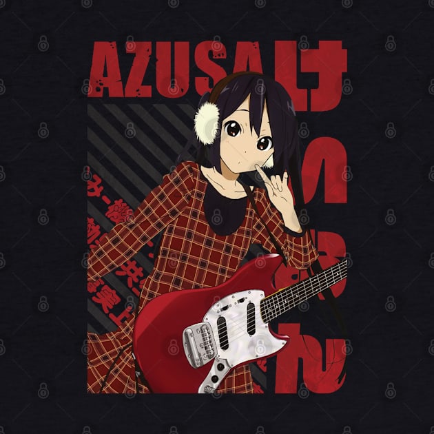 K-ON ! - Azusa Nakano by Recup-Tout